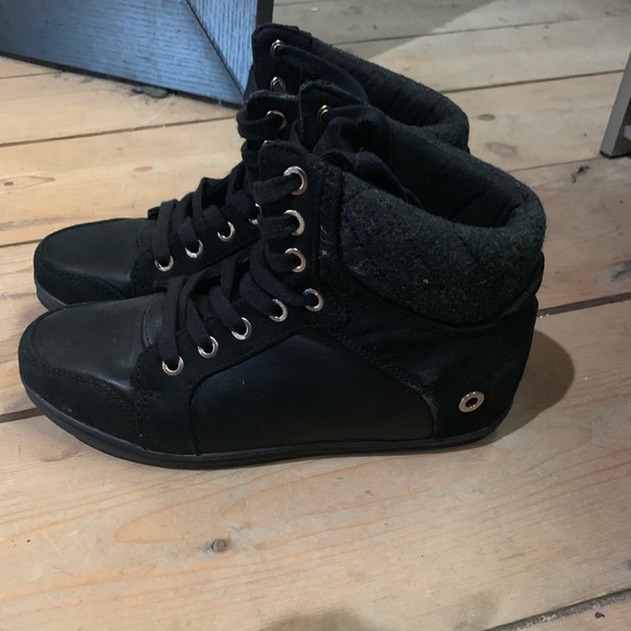 High top black sneakers - Picture 3 of 3